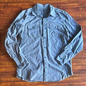 Calvin Klein Denim Blue Casual Shirt